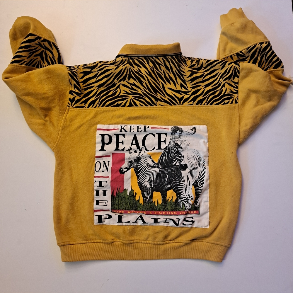 Vintage Gitano safari sweater medium